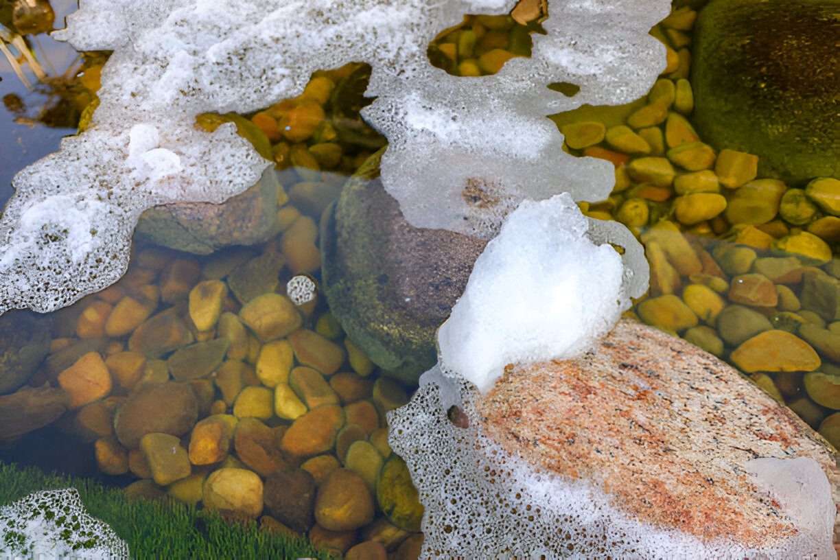 Dealing with Frothy Pond Water the Right Way